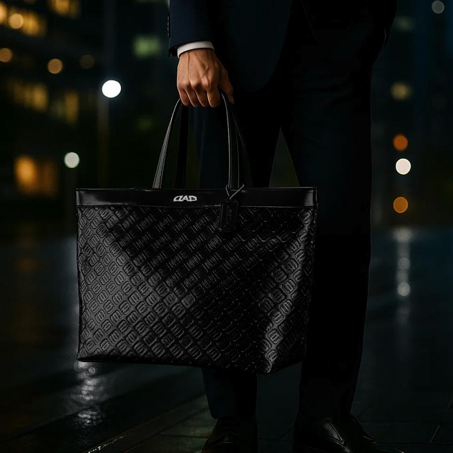 D.A.D トートバッグ LE127 車 DAD ギャルソン GARSON TOTE BAG 大容量 A4 ファイル 大きめ 鞄の画像