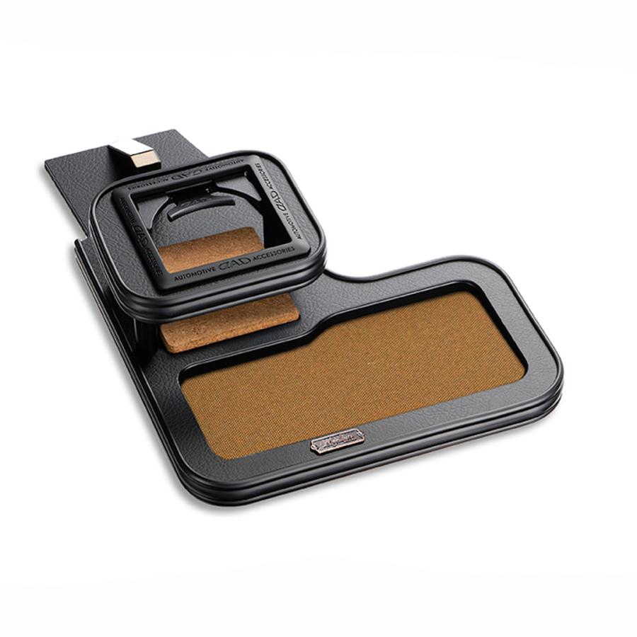 スズキ スペーシア/カスタム/ギア/ベース  MK53S/MK33V MAULBEERE フロントセンターテーブル ブラウン/オリーブ【OB146】D.A.D マルビーレ 車 ギャルソン GARSON | MAULBEERE | 01