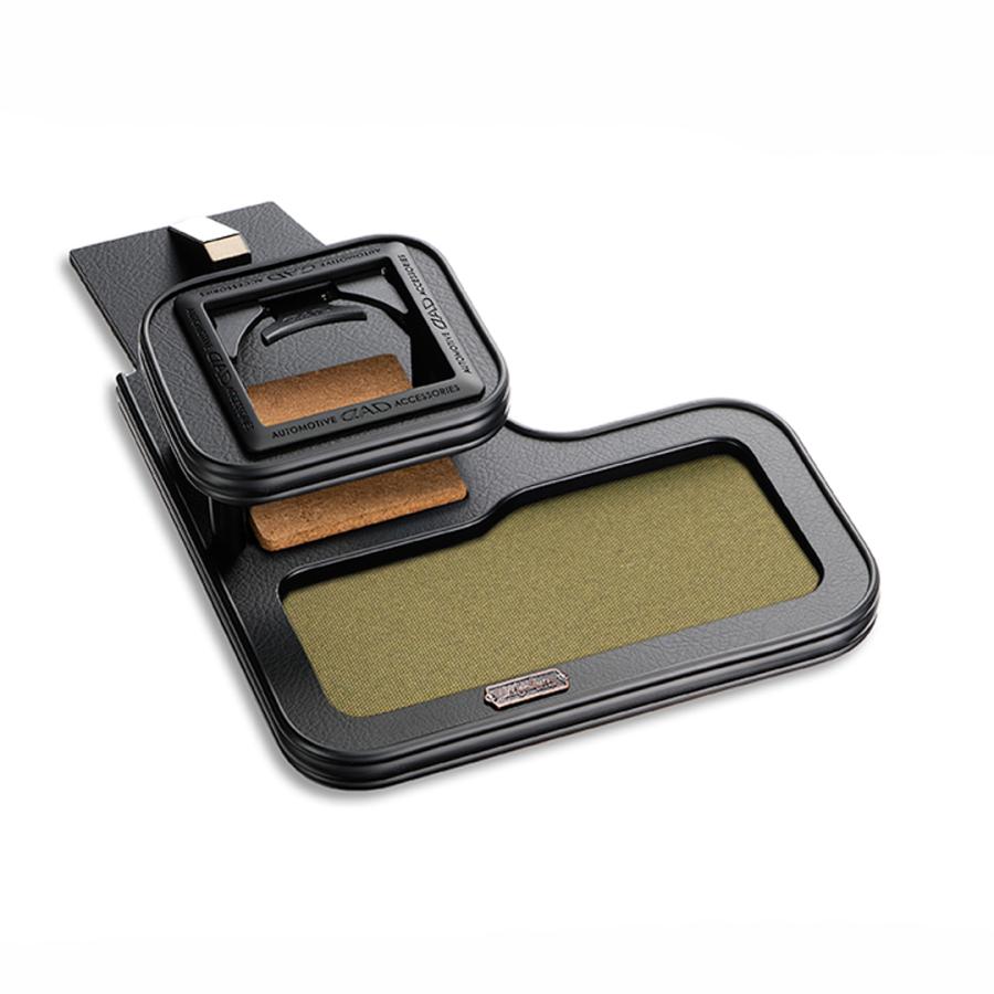 スズキ スペーシア/カスタム/ギア/ベース  MK53S/MK33V MAULBEERE フロントセンターテーブル ブラウン/オリーブ【OB146】D.A.D マルビーレ 車 ギャルソン GARSON | MAULBEERE | 02