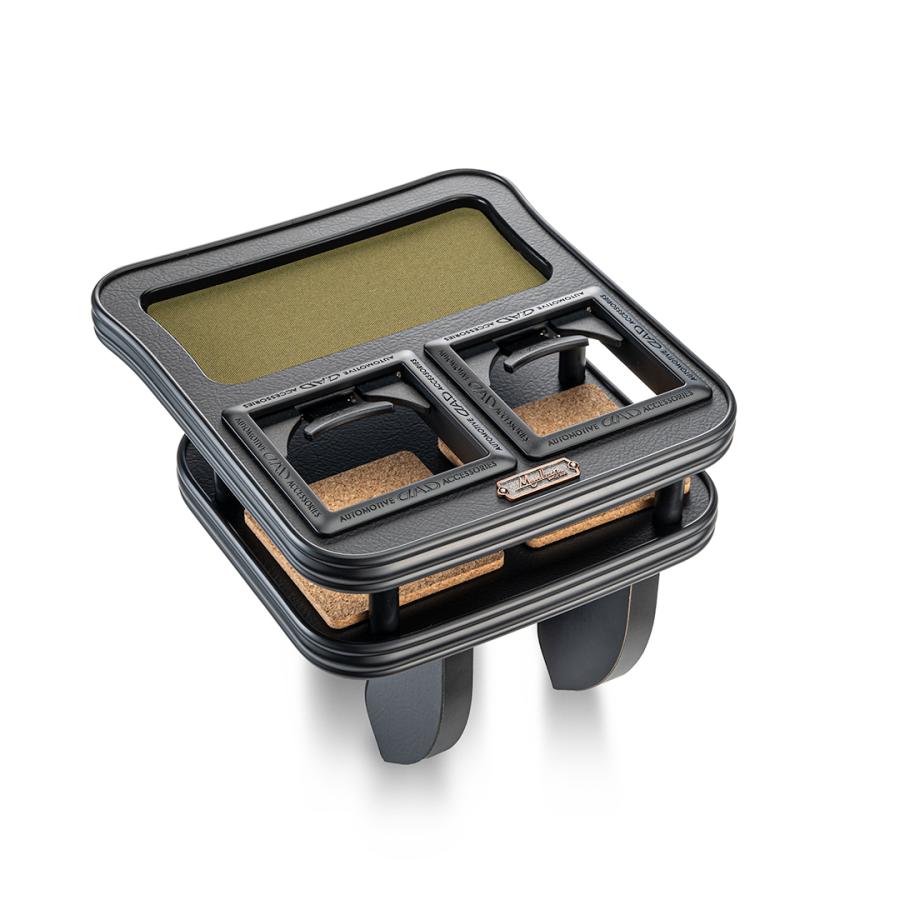 トヨタ ノア/ヴォクシー 型式：MZR/ZWR90系 年式：2022年1月〜 MAULBEERE フロントセンターテーブル ブラウン/オリーブ D.A.D GARSON | MAULBEERE | 02