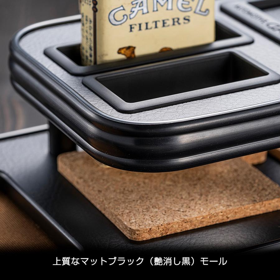 トヨタ アルファード/ヴェルファイア 型式：AGH/AAHH/TAHA 4# 年式：R5/6〜 MAULBEERE フロントセンターテーブル ブラウン/オリーブ D.A.D ギャルソン GARSON | MAULBEERE | 07