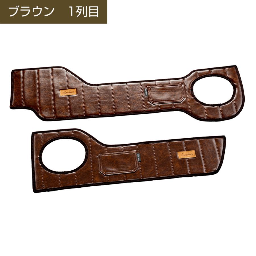 JJ1/2 N-VAN 年式:H30/7〜 汚れ防止や傷隠しに MAULBEERE ドアキックガード ２枚セット OC068 マルビーレ | MAULBEERE | 04