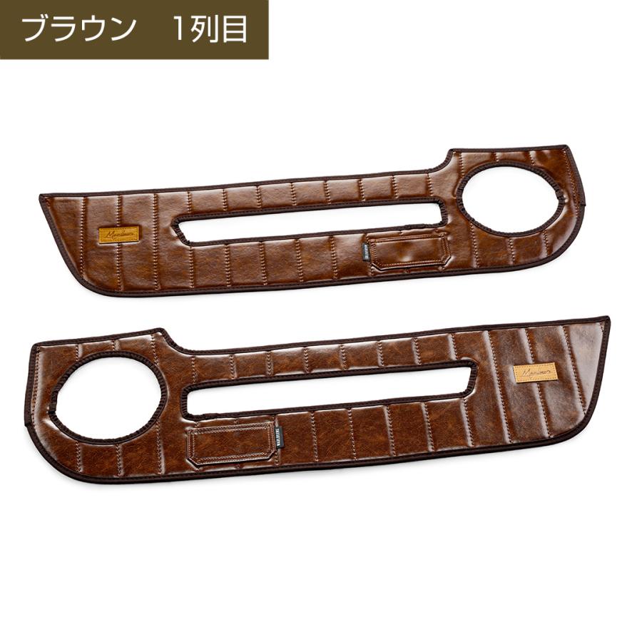 RP6/7/8 ステップワゴン/ステップワゴンスパーダ 汚れ防止や傷隠しに MAULBEERE ドアキックガード ２枚セット OC072 マルビーレ | MAULBEERE | 04