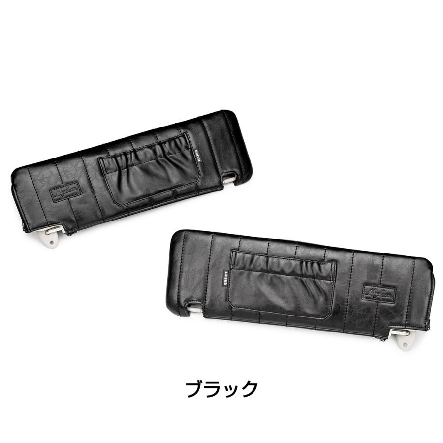 トヨタ ハイエース/レジアスエース ※標準ボディ 型式:H200系（1〜9型共通） 年式:2004.8〜 MAULBEERE サンバイザーカバー 2枚セット OE019 マルビーレ | MAULBEERE | 11