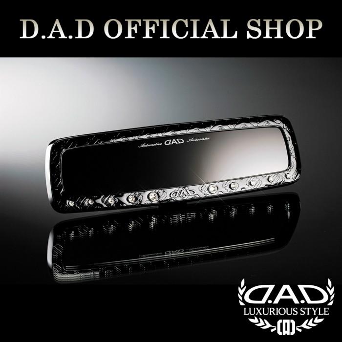 D.A.D LUXURY ミラー タイプモノグラムレザーエナメル ブラック/シルバー 4560318720718 DAD ギャルソン GARSON | ギャルソン