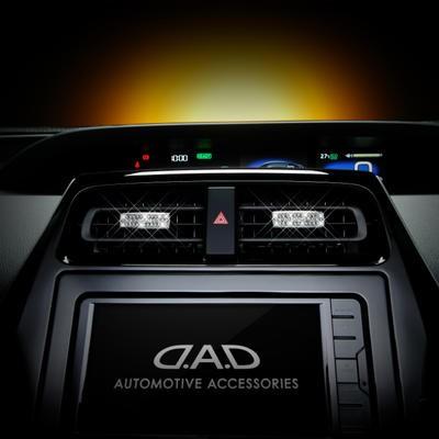 ギャルソン D.A.D エアコンスイッチ、ハザードスイッチ、デフスイッチ D.A.D クリスタル エアコンノブカバー SB075 T-A 10/50系 C-HR50系