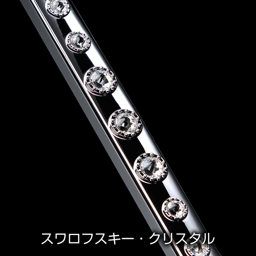 D.A.D クリスタル ライセンスフレーム2 フロントモデル クローム SB181 (ナンバーフレーム) DAD ギャルソン GARSON | ギャルソン | 05