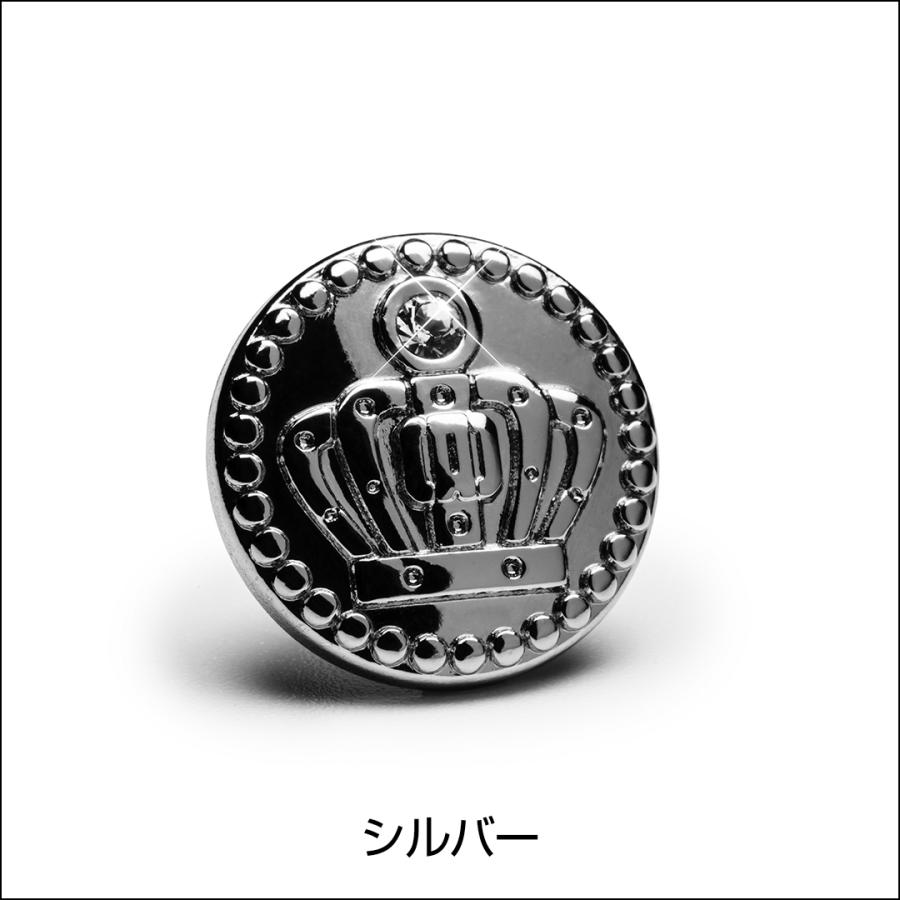 D.A.D キーレス エンブレム II タイプ クラウン (1個入り) SB191 キーホールをドレスアップ 防犯 いたずら防止 貼るだけ クリスタル | D.A.D | 01