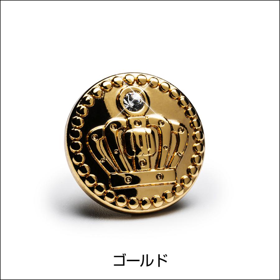 D.A.D キーレス エンブレム II タイプ クラウン (1個入り) SB191 キーホールをドレスアップ 防犯 いたずら防止 貼るだけ クリスタル | D.A.D | 02