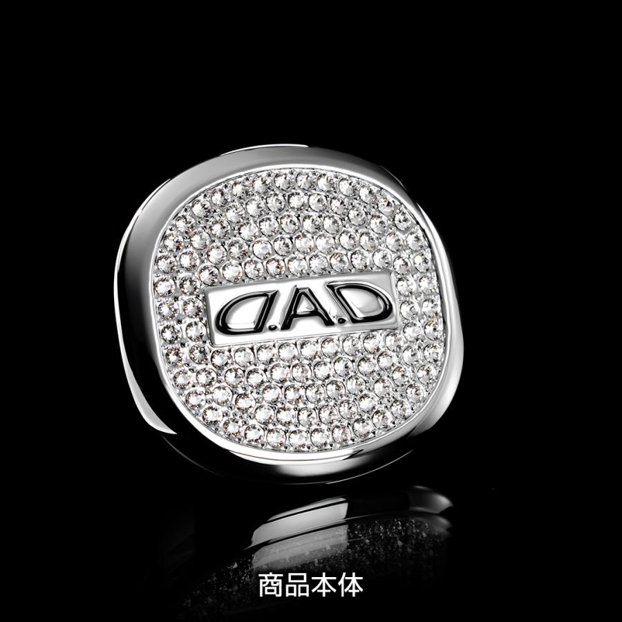 【3月発売！新商品！】D.A.D ラグジュアリー ステアリングブローチ SB232 スズキ車対応 JB64W/JB74W/JC74W ジムニー/シエラ/ノマド 車 DAD ギャルソン | ギャルソン | 01