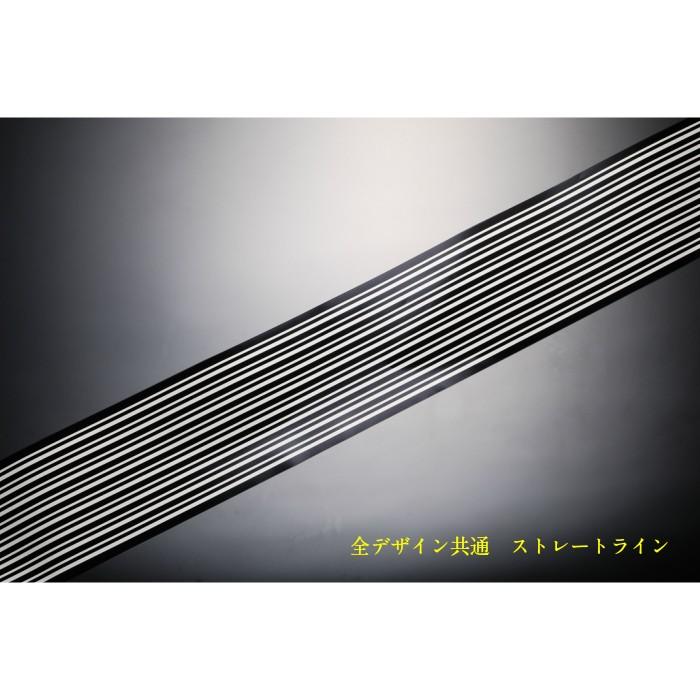 D.A.D ピンストライプ ステッカー シルバー/ガンメタ ST096-01/02 DAD 