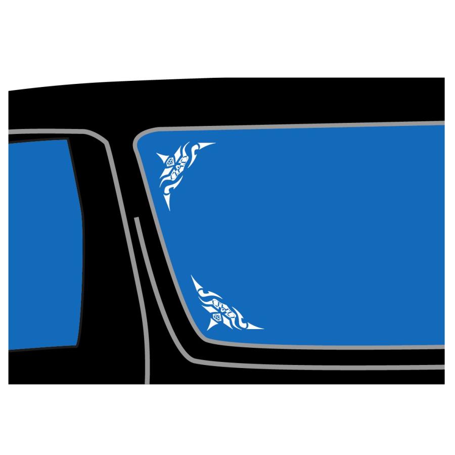 ウィンドウのコーナーをドレスアップ D A D コーナーステッカー タイプ トライバル St150 Garson ギャルソン Dad new St150 01 D A D Yahoo 店 通販 Yahoo ショッピング