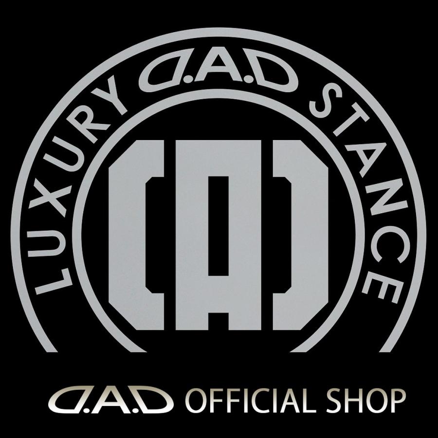 ギャルソン D.A.D ボンネットステッカー W430mm×H340mmサイズ シルバー