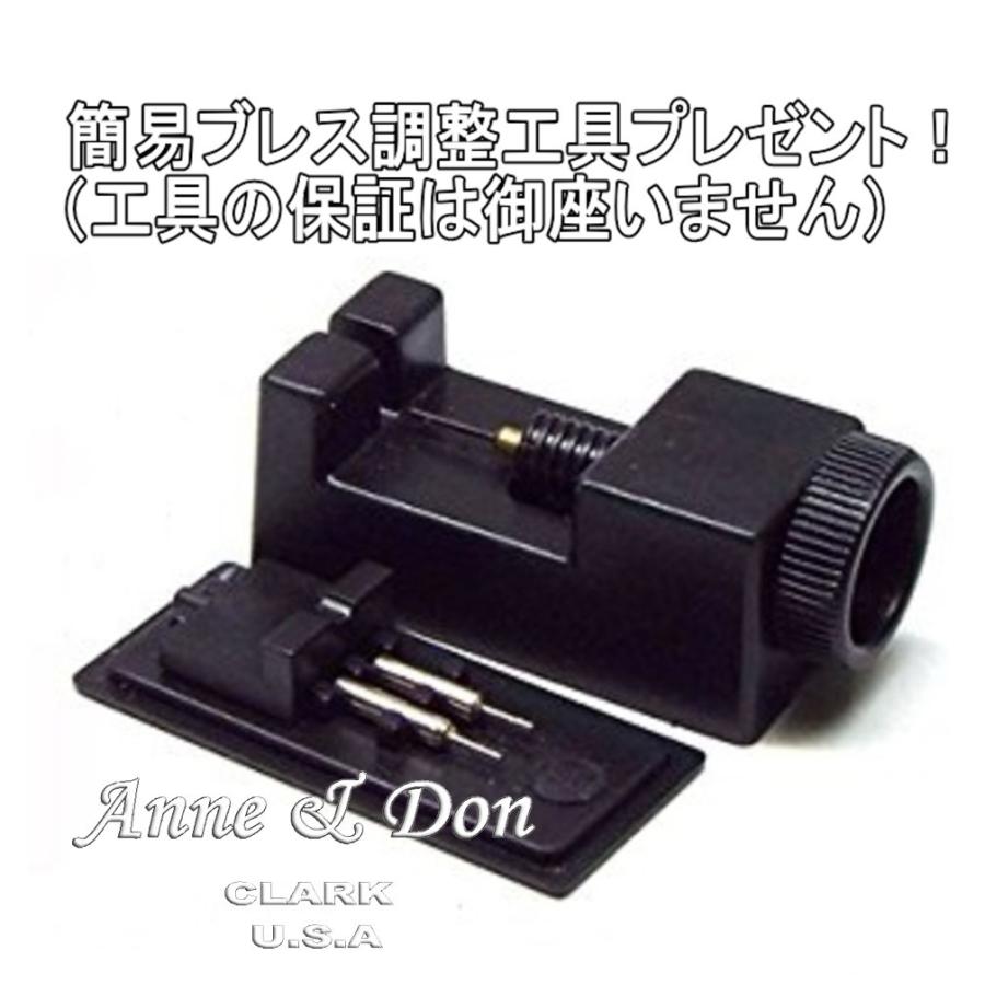 ペアウォッチ 腕時計 送料無料 限定モデルDon & Anne Clark 国産高性能タキメーター クロノグラフ搭載 ブラック＆ピンク ペアBOX ベルト調整簡単工具付の画像