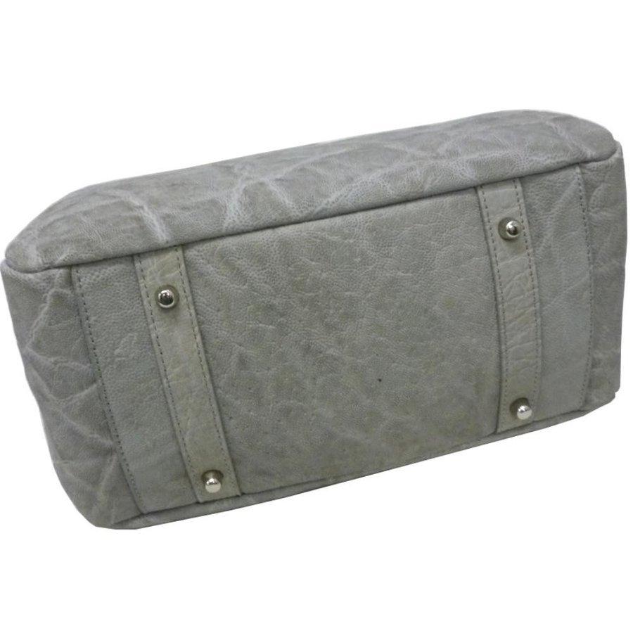 美品 希少素材 エレファントレザー 2way ショルダーバッグ 象革 エレファント レディース バッグ 2Way バック ショルダー (4659