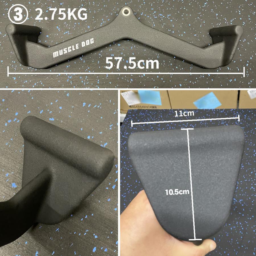 アタッチメント 5点セット ケーブルトレーニング用 筋トレ ケーブルマシン マググリップ 