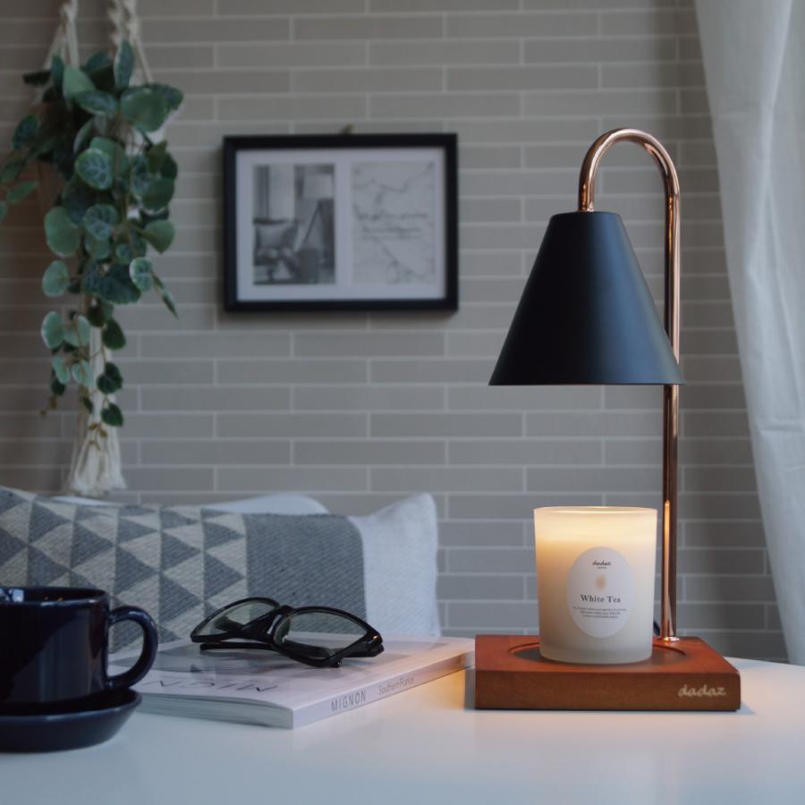 キャンドルウォーマー リモコン 調光 タイマー アロマキャンドル キャンドルライト ベッドサイド 間接照明 ライト 灯り ギフト | dadaz | 10