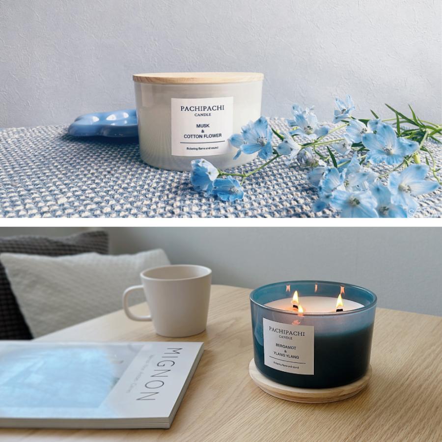 アロマ・キャンドル candle 's 楽天市場】【☆即納☆】 アロマキャンドル 四季 4個 セット 木芯