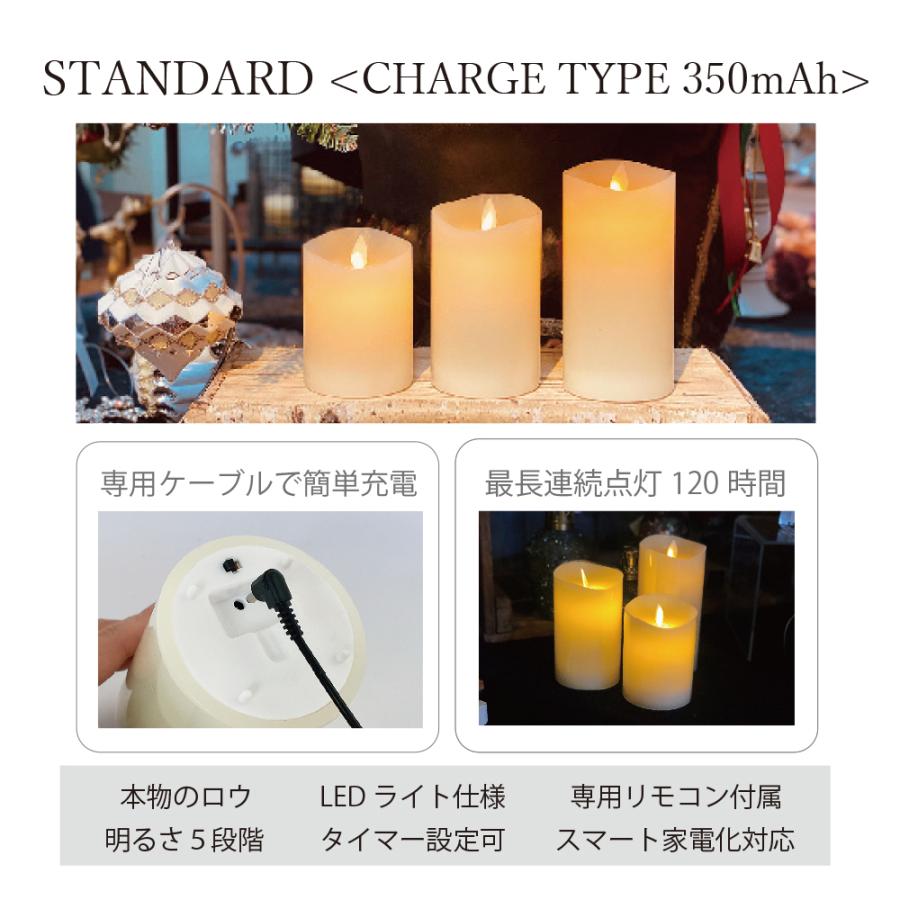 dadaz 充電式 テーブルライト キャンドルライト ledキャンドル led