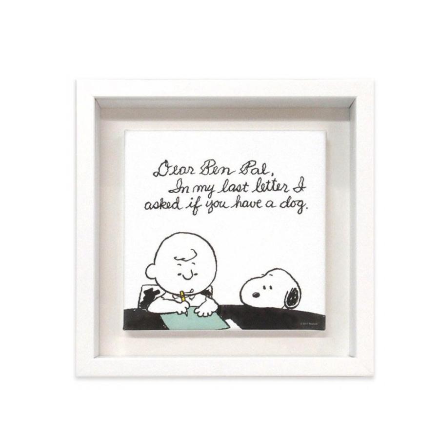 スヌーピー スモールキャンバス額装 レター Ias額縁 インテリア雑貨 絵画 宅配便 メーカー直送 ギフト対応不可 Ab ダディッコ ベビーキッズセレクト 通販 Yahoo ショッピング