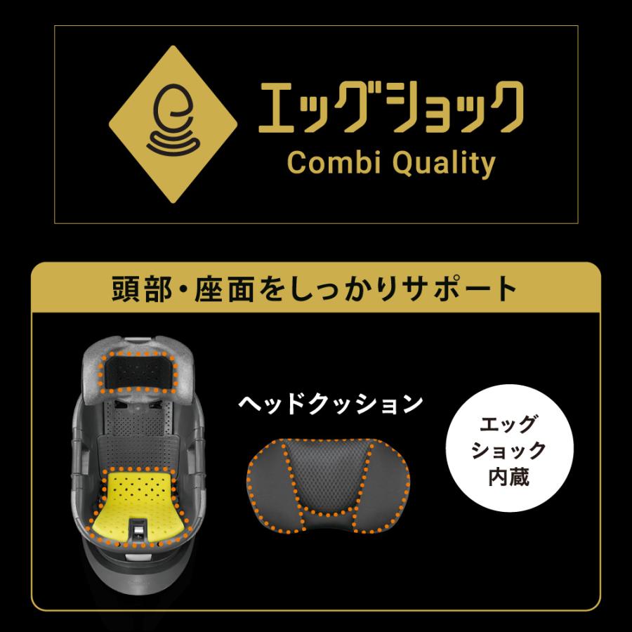 Combi（コンビ） ホワイトレーベル THE S plus ISOFIX エッグショック
