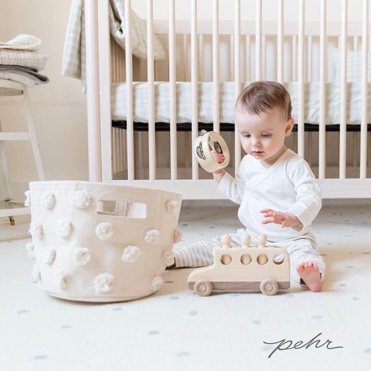 おもちゃ 収納 ボックス おしゃれ インテリア おむつ 収納 ボックス おしゃれ Pehr ペア ピンズ PINTS (Mサイズ)  布 ごみ箱 ランドリー バスケット 中 | ブランド登録なし | 15