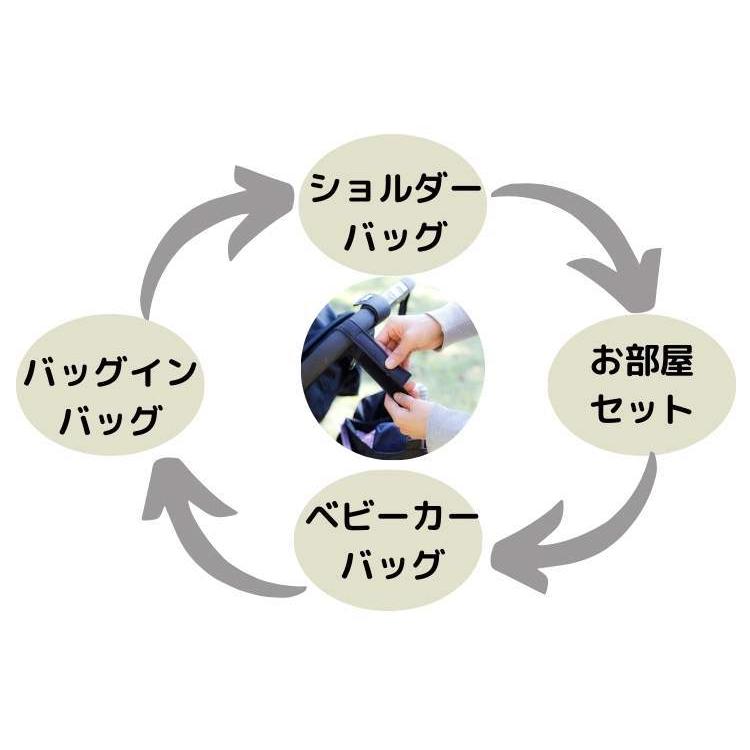 ダディッコ ストローラーオーガナイザー ベビーカーバッグ ベビーカー