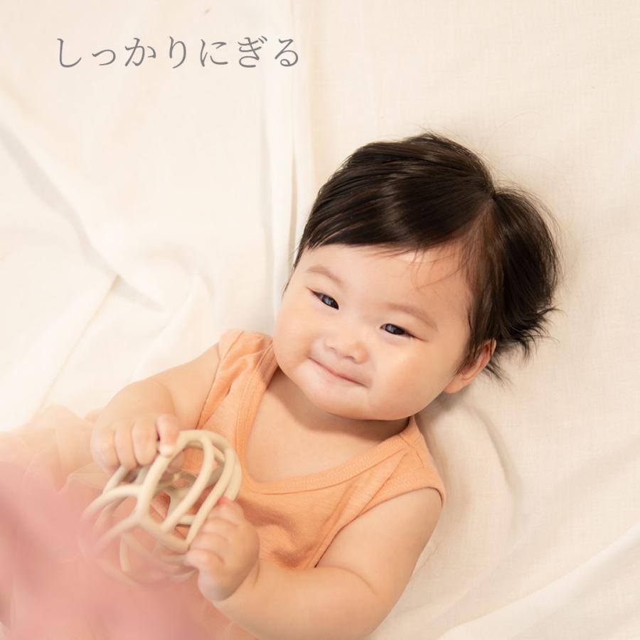 ベビーボール 赤ちゃん おもちゃ 新生児 シリコン 歯がため 歯固め かわいい おしゃれ ボール 知育出産祝い オーボール ラトル くすみ ダディッコ｜dadcco｜13