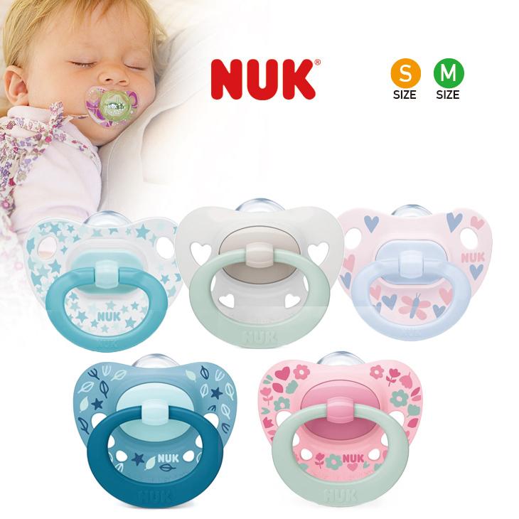 NUK おしゃぶり ハッピーデイズ シグニチャ ヌーク 新生児 【 s mサイズ いつから 0歳 6ヶ月 いつまで 1歳 18ヶ月 赤ちゃん おすすめ かわいい 正規品 シリコン｜dadcco｜04