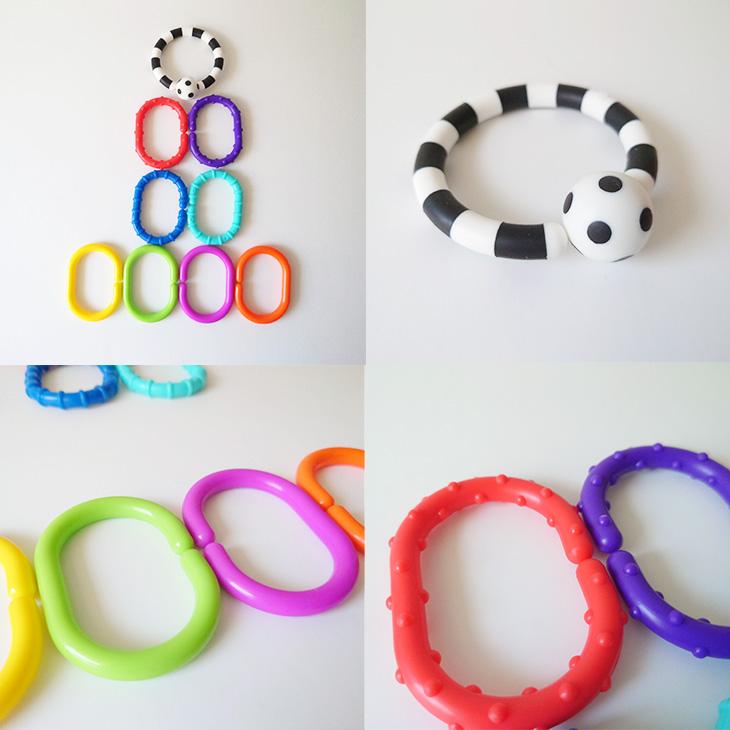 歯固め　パーツいろいろセット SALE】トリオティーサー（歯固め）/Trio teether - peony