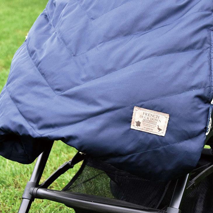 抱っこ紐 防寒 防寒ケープ フレンチダウン ケープ ダウン angerette