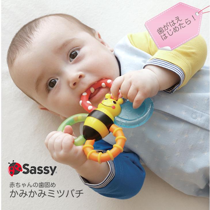 Sassy（知育玩具） ベビー ギフト オーボール ラトル&ロール