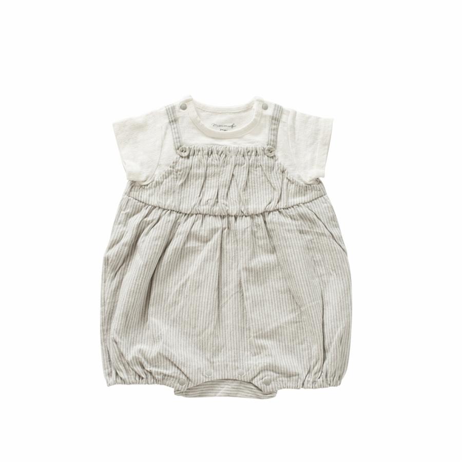 New Mocmof モクモフ サロペットロンパース 夏 ファッション ベビー服 子供服 21正規激安