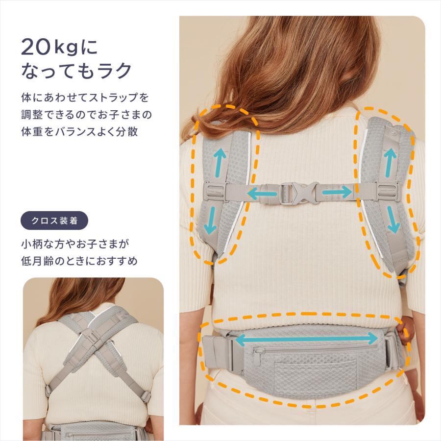 ほぼ新品！エルゴ　抱っこ紐 メッシュ エルゴベビー メッシュタイプ[DADWAY ダッドウェイオンラインストア]