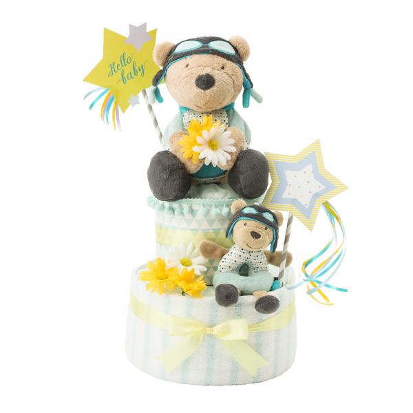 Diaper Cake ダイパーケーキ スターベア 出産祝い プレゼント 可愛い