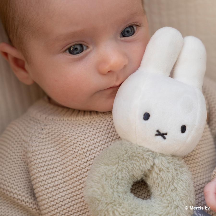 miffy ミッフィー フラッフィー miffy出産祝いセット S | プレゼント ギフト うさぎ ブルー ピンクの画像
