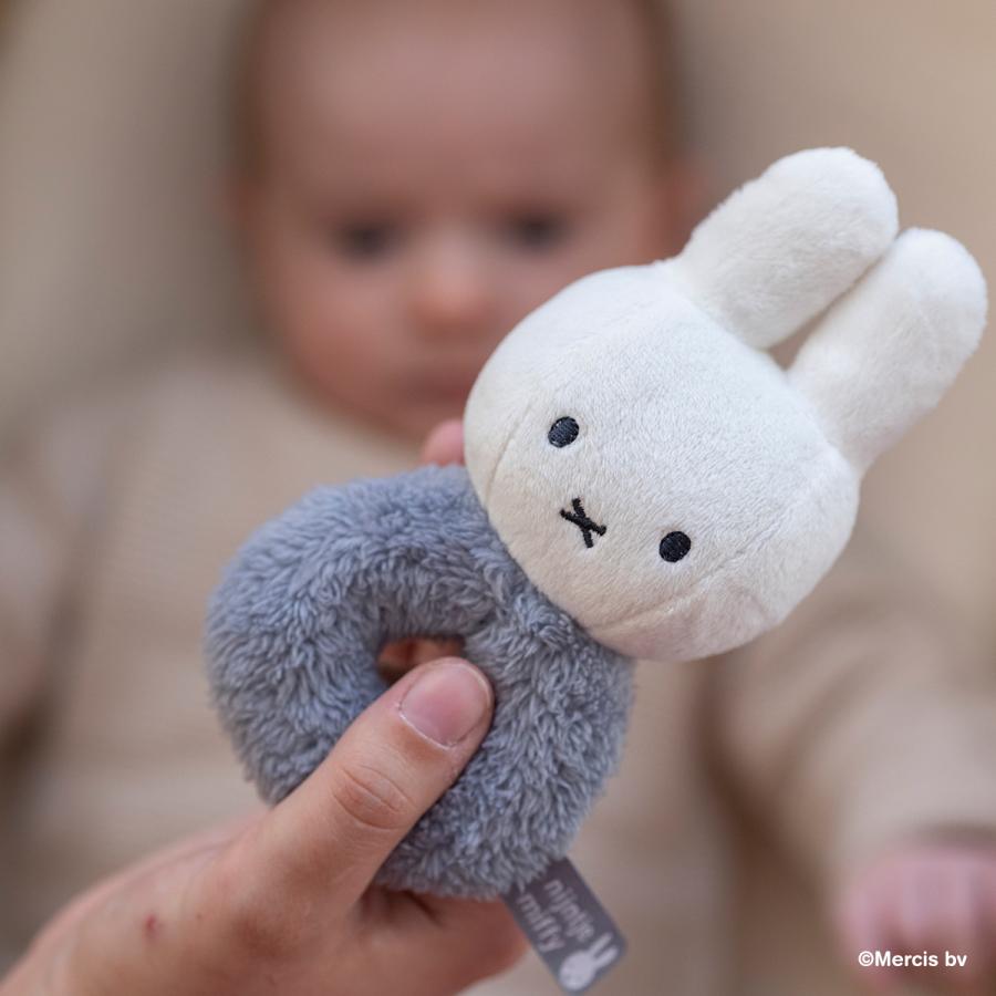 miffy ミッフィー フラッフィー miffy出産祝いセット S | プレゼント ギフト うさぎ ブルー ピンクの画像