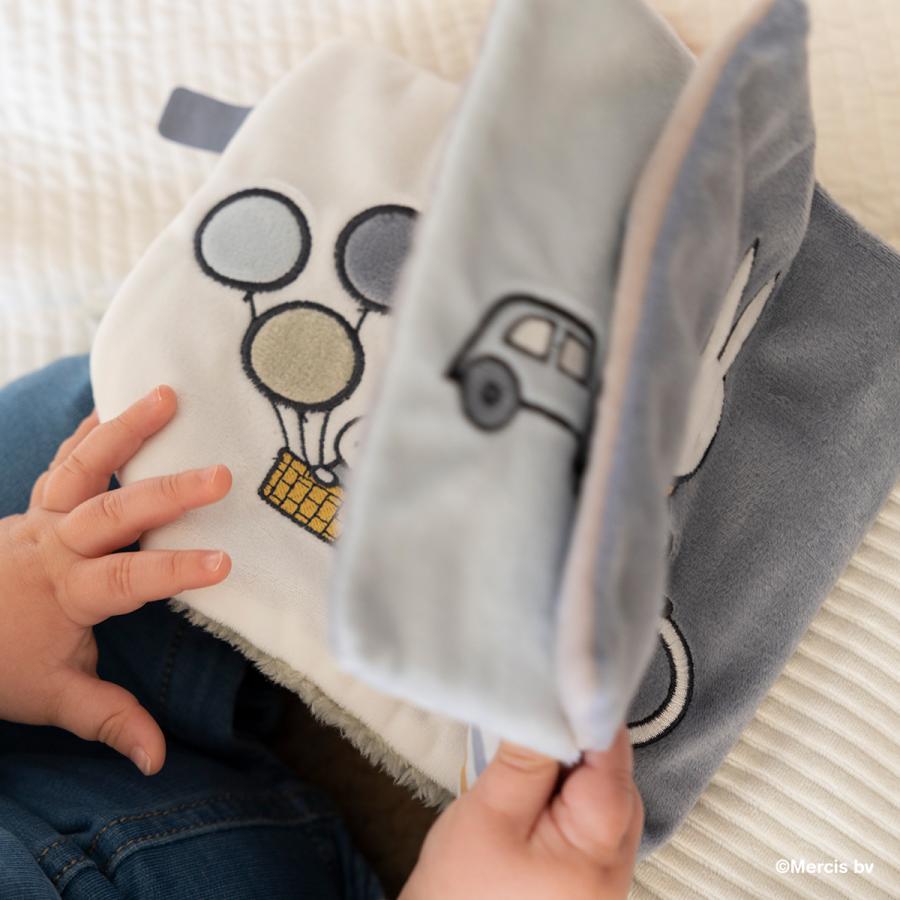 miffy ミッフィー フラッフィー miffy出産祝いセット S | プレゼント ギフト うさぎ ブルー ピンクの画像