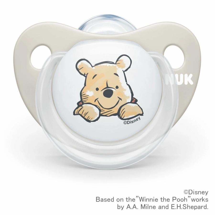 New Nuk ヌーク おしゃぶり 消毒ケース付き くまのプーさん Soother 歯鼻呼吸 歯並び 0 6ヵ月 ベビー 赤ちゃん ドイツ 消毒ケース シリコン 手指なめ防止 Dadway Ergobaby 通販 Paypayモール