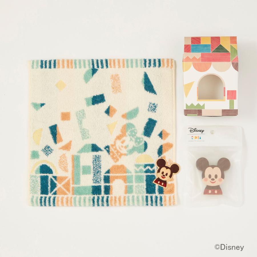 ｄisney Kideaamp タオルセット 買取り実績 ミッキー ミニー プー ダンボ ディズニー 誕生日 タオルハンカチ ギフト 出産祝い 積木 プレゼント