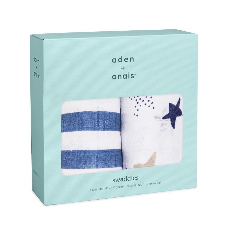 おくるみ スワドル エイデンアンドアネイ aden+anais 2枚セット ダブルガーゼ 新生児 出産祝い ギフト 授乳ケープ 日よけ 多用途 | aden+anais | 13