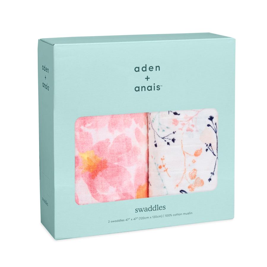 おくるみ スワドル エイデンアンドアネイ aden+anais 2枚セット ダブルガーゼ 新生児 出産祝い ギフト 授乳ケープ 日よけ 多用途 | aden+anais | 11