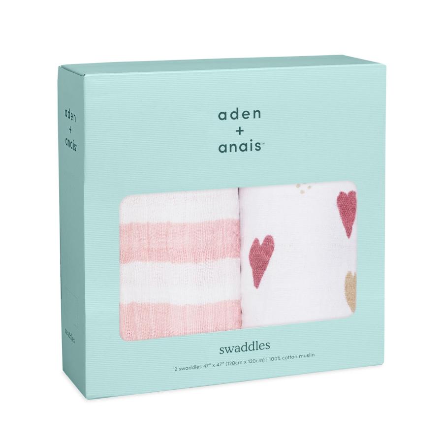 おくるみ スワドル エイデンアンドアネイ aden+anais 2枚セット ダブルガーゼ 新生児 出産祝い ギフト 授乳ケープ 日よけ 多用途 | aden+anais | 12
