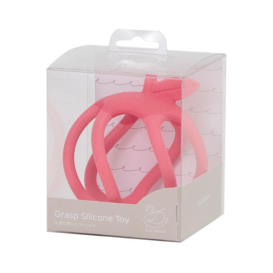 D by DADWAY ディーバイダッドウェイ にぎにぎシリコーントイ | 新生児 プレゼント おもちゃ | D by DADWAY | 12