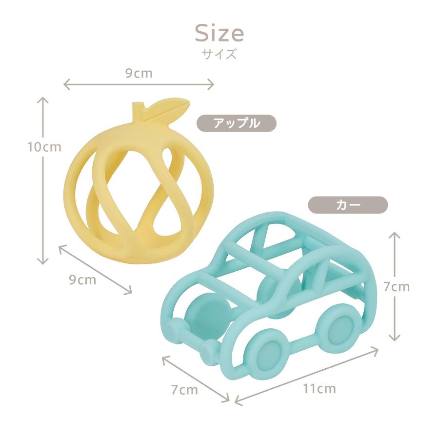 D by DADWAY ディーバイダッドウェイ にぎにぎシリコーントイ | 新生児 プレゼント おもちゃ | D by DADWAY | 04