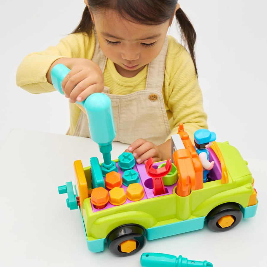 Hola Toys（オラトイズ） 工具がいっぱい!組立できるDIYトラック