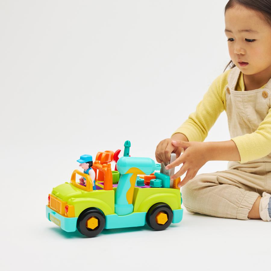 Hola Toys（オラトイズ） 工具がいっぱい!組立できるDIYトラック