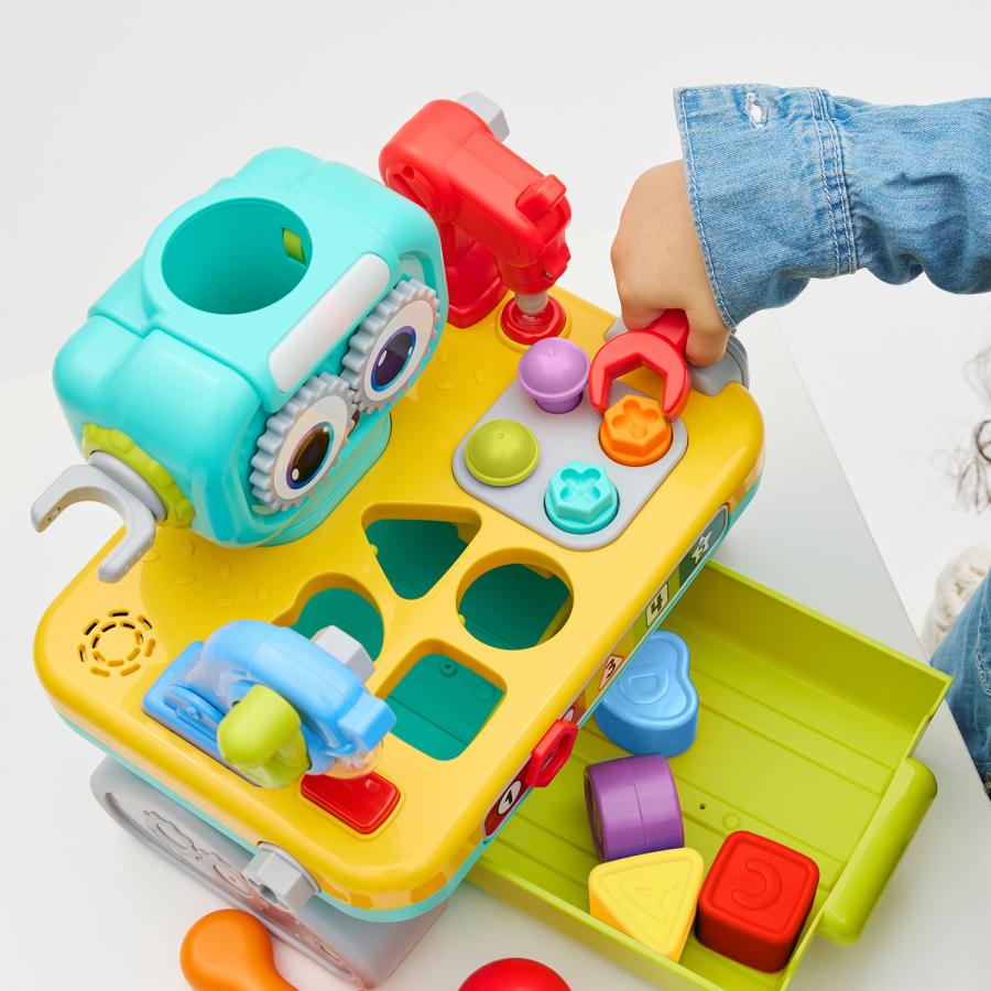 【ton】玩具 Hola Toys（オラトイズ） トントンねじねじ型はめロボット | ロボット