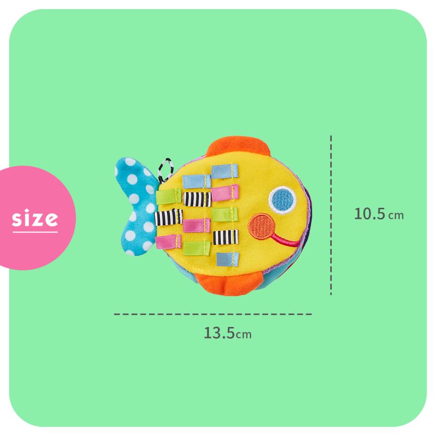 Sassy（知育玩具） Sassy サッシー かしゃかしゃ ぬのえほん