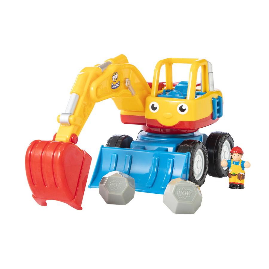 送料無料 Wow Toys ワオトイズ ショベルカーのデクスター プレゼント オモチャ人気 男の子 女の子 車 ベビー キッズおもちゃ Tywtz Dadway Ergobaby 通販 Paypayモール
